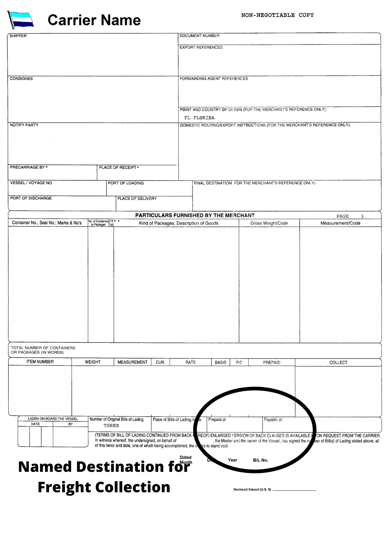 Non negotiable. Freight prepaid в коносаменте. Bill of lading. Non negotiable copy коносамент. Bill of lading логистика.