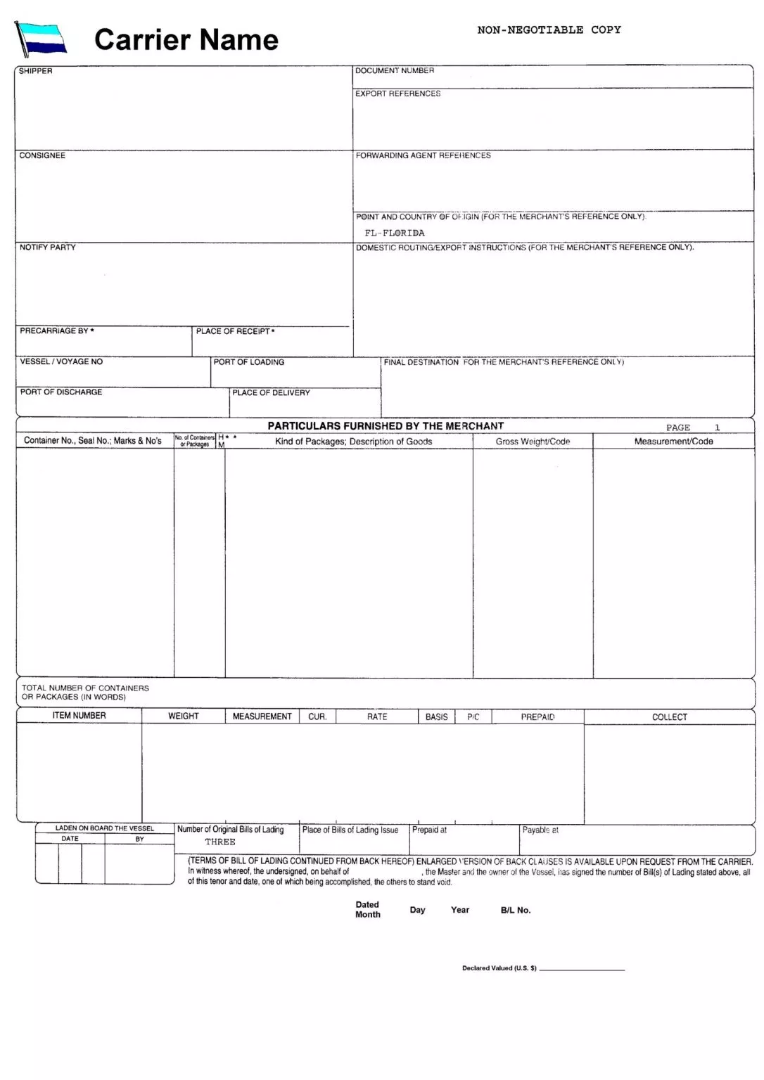 How to Read a Bill of Lading? (Properly) - Global Logistics Know How